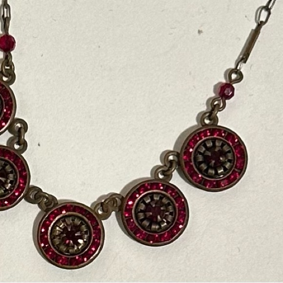 Garnet necklace - Picture 1 of 7